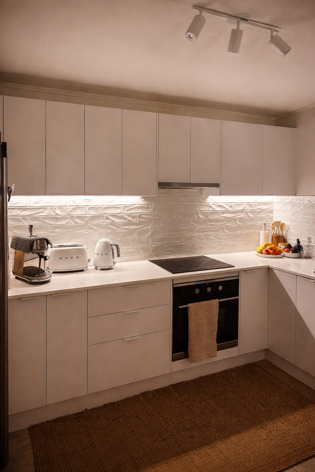 Completed kitchen renovation by Hayes Electrical Co